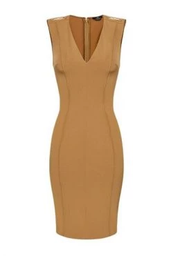 Elisabetta Franchi Casual Jurken Short Dresses Brown -Elisabetta Franchi Winkel 8b35d851e4d67dd5de246c0ab234d937