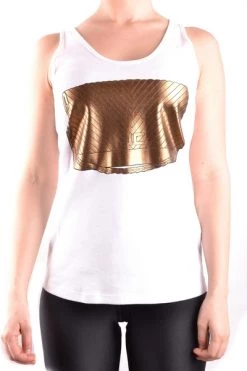 Elisabetta Franchi Tops T-shirt White -Elisabetta Franchi Winkel 8b9c4a66d8a5db68bff799e2e49339d7