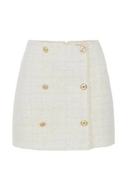 Elisabetta Franchi Korte Rokken Short Skirts White -Elisabetta Franchi Winkel 8bd769c38ee5177ee352e2562578d712