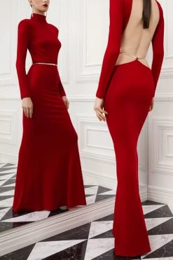 Elisabetta Franchi Jurken Gowns Red