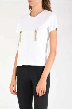 Elisabetta Franchi T-Shirts White -Elisabetta Franchi Winkel 8cf291e30361a67b7d9e578398a3bdee