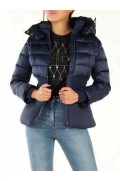 Elisabetta Franchi Winterjassen Winter Jackets Blue -Elisabetta Franchi Winkel 8d210364e0e9808bb1e143525f29fd60