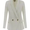 Elisabetta Franchi Blazers Medium Blazer Jacket White