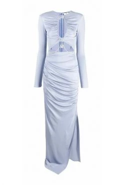 Elisabetta Franchi Casual Jurken Carpet Dress Blue -Elisabetta Franchi Winkel 8d95169d582e5e6e9e7daebf64817136