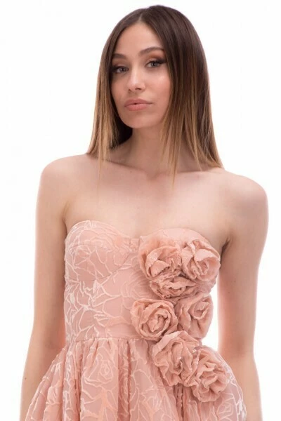 Elisabetta Franchi Jurken Dress Pink 2 Elisabetta Franchi Jurken Dress Pink - Afbeelding 2