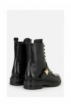 Elisabetta Franchi Laarzen Lace-up Boots Black -Elisabetta Franchi Winkel 8e09c412430e732c0ffe9020ca8266b4