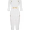 Elisabetta Franchi Jumpsuits & Tuinbroeken Dress - TU01322E2 White