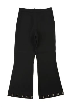 Elisabetta Franchi Wijde Broeken Trousers Black -Elisabetta Franchi Winkel 8e50a744aed0d1a2b55155c04a58414b
