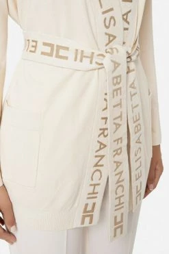Elisabetta Franchi Vesten Cardigans White