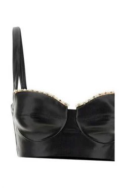 Tops Elisabetta Franchi Top Black Black -Elisabetta Franchi Winkel 8ec2913d42daff215ebb5f7c473ccf2b