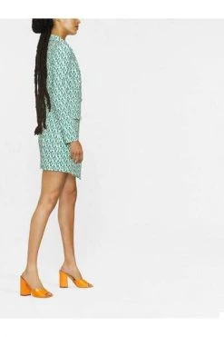 Elisabetta Franchi Casual Jurken Mini Dress Green