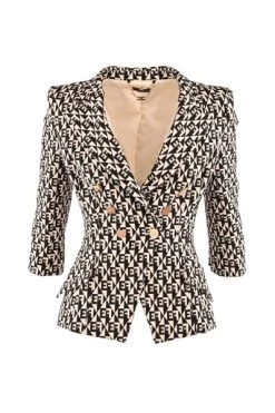 Elisabetta Franchi Blazers Blazer Black -Elisabetta Franchi Winkel 8f1980d05bb30b62fe6e0879198b02dc