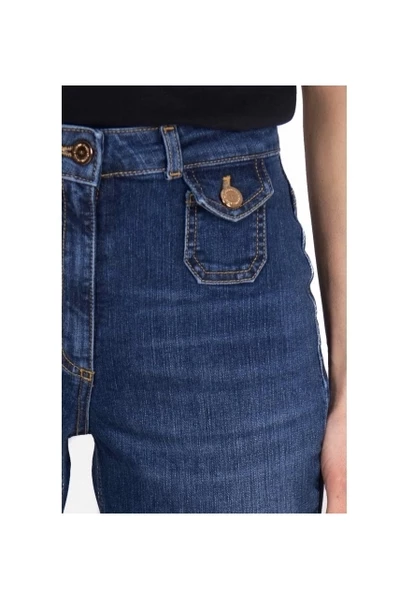 Elisabetta Franchi Cropped Jeans Blue 4 Elisabetta Franchi Cropped Jeans Blue - Afbeelding 4