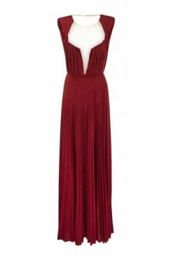 Elisabetta Franchi Feestjurken Red Carpet Dress In Lurex Jersey With Pendant Charm Red -Elisabetta Franchi Winkel 8f7f84511bd07fe2d959d4f7e7fc824c