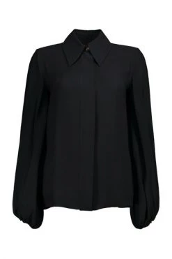 Elisabetta Franchi Longsleeve Shirts Suffer Sleeve Shirt Black