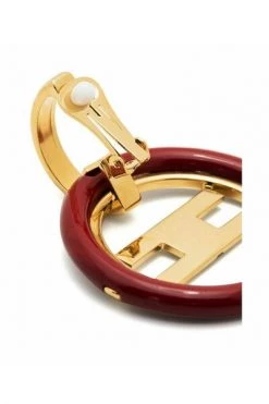 Elisabetta Franchi Oorbellen Earrings Red