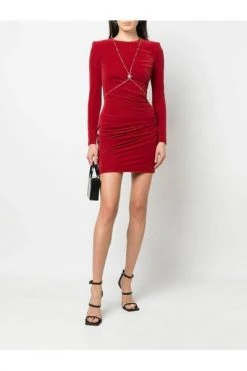 Elisabetta Franchi Casual Jurken Short Dresses Red 8 Elisabetta Franchi Casual Jurken Short Dresses Red -Elisabetta Franchi Winkel 907fc1cc65035f4756a2674493d229ee