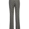 Elisabetta Franchi Pantalons Straight Trousers Black