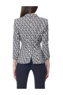 Elisabetta Franchi Blazers Jacket Black 5 Elisabetta Franchi Blazers Jacket Black -Elisabetta Franchi Winkel 90931f932674fb3ebd407ecaedad61c5