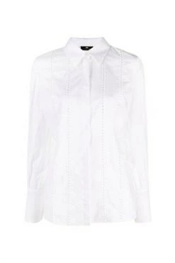 Elisabetta Franchi Longsleeve Shirts Long-sleeve Shirt White 7 Elisabetta Franchi Longsleeve Shirts Long-sleeve Shirt White -Elisabetta Franchi Winkel 90c8ad49b22bc845219860f9b3f703bb