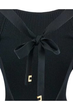 Elisabetta Franchi Casual Jurken Dress Black Black -Elisabetta Franchi Winkel 90e2f6ac9d5c594638d28e762e837c4a