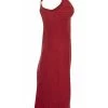 Elisabetta Franchi Feestjurken Sheath Dress With Round Neckline Red