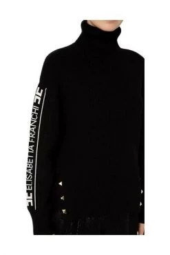 Elisabetta Franchi Coltruien Turtlenecks Black