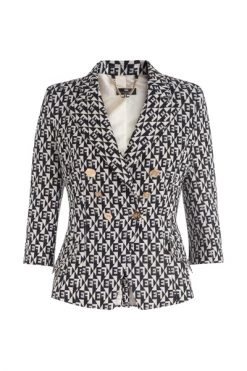 Elisabetta Franchi Blazers Jackets Black -Elisabetta Franchi Winkel 927ee07198593664b0ce8941511222a4