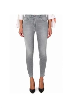 Elisabetta Franchi Skinny Jeans Gray -Elisabetta Franchi Winkel 92cab791234ae206950713219b9e3cca