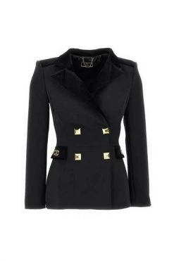 Blazers Elisabetta Franchi Jackets Black Black -Elisabetta Franchi Winkel 92fb01bdc920180d355de63a84616a8f