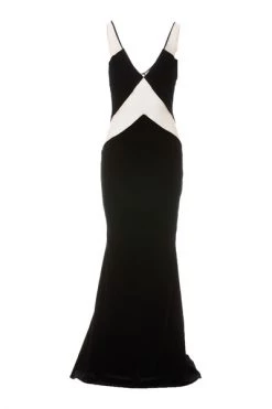 Elisabetta Franchi Jurken Long Dress Black
