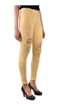 Elisabetta Franchi Skinny Jeans Jeans Yellow -Elisabetta Franchi Winkel 9327541094ebb44c77b491dfa2b9ece4