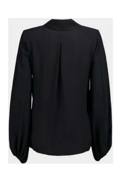 Elisabetta Franchi Longsleeve Shirts Suffer Sleeve Shirt Black -Elisabetta Franchi Winkel 934e9a82bf6a511946fca581c53fc806