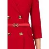 Elisabetta Franchi Casual Jurken Dresses Red