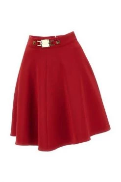 Korte Rokken Elisabetta Franchi Skirts Red Red
