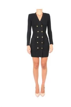 Elisabetta Franchi Casual Jurken Dresses Black -Elisabetta Franchi Winkel 93b9cedaf1262ad3514f3ea7eb481ec0