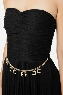Elisabetta Franchi Jurken Gowns Black