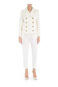 Elisabetta Franchi Blazers Blazer White