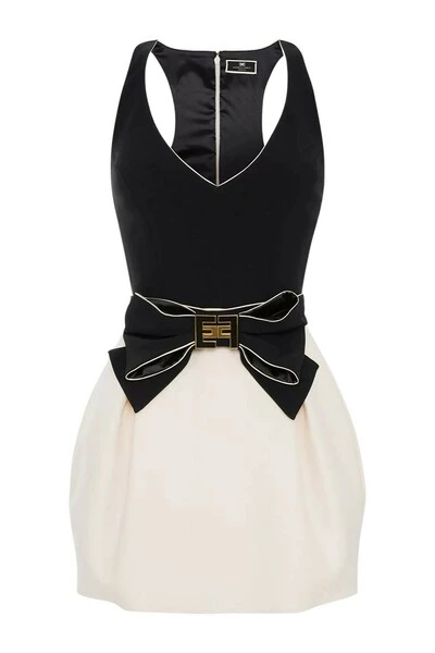 Casual Jurken Elisabetta Franchi Dresses Black 1 Casual Jurken Elisabetta Franchi Dresses Black