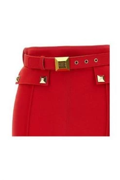 Elisabetta Franchi Kokerrokken Pencil Skirt Red -Elisabetta Franchi Winkel 941553c60cbca5a4f7294f9139c7edf9