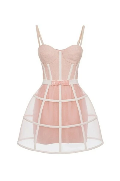 Elisabetta Franchi Feestjurken Party Dresses Pink 5 Elisabetta Franchi Feestjurken Party Dresses Pink - Afbeelding 5