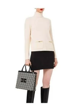 Elisabetta Franchi Coltruien Turtlenecks Beige