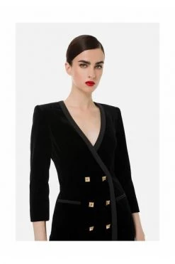 Elisabetta Franchi Casual Jurken Short Dresses Black