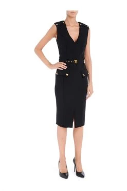 Elisabetta Franchi Casual Jurken Dress Black -Elisabetta Franchi Winkel 94b3ade177324ff24cf301a04ae7f5ea