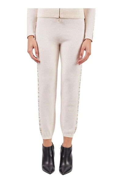 Elisabetta Franchi Sweatpants White 3 Elisabetta Franchi Sweatpants White - Afbeelding 3