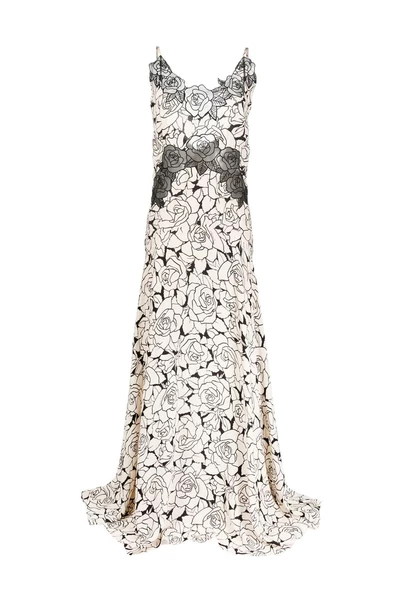 Elisabetta Franchi Maxi Jurken Maxi Dresses White 1 Elisabetta Franchi Maxi Jurken Maxi Dresses White