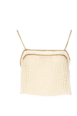 Tops Elisabetta Franchi White White -Elisabetta Franchi Winkel 95b2b5cbfbaf64870416ec9397413109