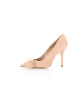 Elisabetta Franchi Leather Pumps Beige