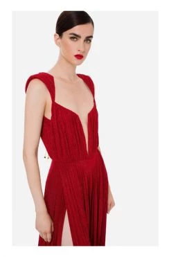 Elisabetta Franchi Jurken Occasion Dresses Red -Elisabetta Franchi Winkel 98077bd1e845625984a3879308878a11