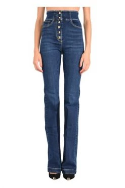 Elisabetta Franchi Straight Jeans Jeans Blue -Elisabetta Franchi Winkel 9822d178369dae460c624539ec68e0f9